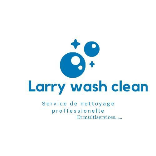 LARRY WASH CLEAN Logo